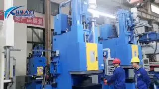 Rubber injection molding machine cure press