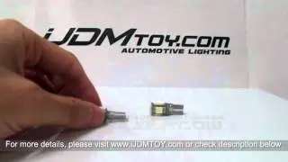 Error Free 5-SMD-5050 T10 2825 W5W LED Bulbs on 2010 Mercedes C63 AMG