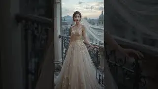 Romantic Wedding Gowns in Blush, Blue & Champagne &ndash; Soft Elegance for the Modern Bride