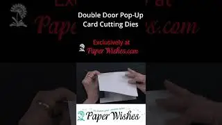 Introducing Double Door Pop-Up Card Cutting Dies #shorts