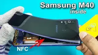How To Open Samsung Galaxy M40 Back Panel and Disconnect Battery || Samsung M40 Disassembly