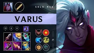 Varus Mid vs Ahri - VN Grandmaster Patch 26.02