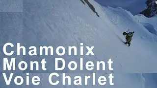 Mont Dolent Voie Charlet Goulottes Variantes Chamonix Mont-Blanc alpinisme montagne ski de randonn&eacute;e