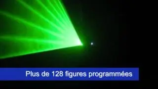 Laser Vert 200mw ILDA par SABTEC