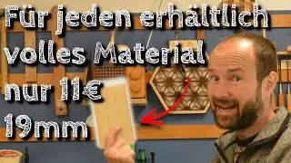 PLATTENMATERIAL war gestern !Spar dein Geld!
