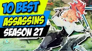 BEST ASSASSINS IN MOBILE LEGENDS SEASON 27 || RANK UP META 2023