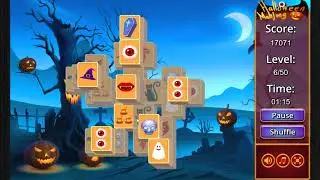 Game Halloween Mahjong