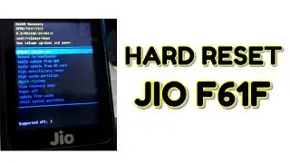LYF Jio F61F Hard Reset | Hindi - हिंदी