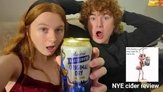 chopped NYE Cider Review - Austin Eastciders (girl vlog!)