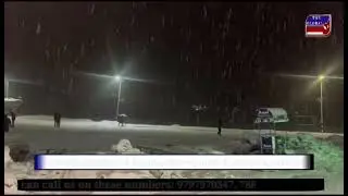 Light snowfall has started in Gulmarg.Video Credit: Farhat Naik.