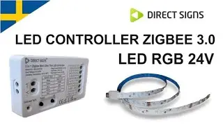 Direct Signs - LED STRIP FLEX RGB - LED CONTROLLER ZIGBEE - SE