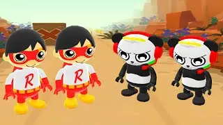 Tag With Ryan Red Titan Ryan vs Combo Panda