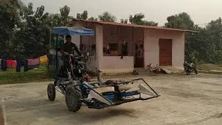 Reaper binder machine/AMTRC,Sarlahi