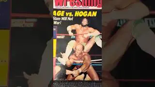 Sports Review Wrestling Magazines Ultimate Warrior Macho Man Randy Savage Hogan #wwe #prowrestling