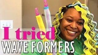 Great Results with Wave Formers on Natural Hair
