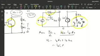 voltage series feedback amplifier method of analysis