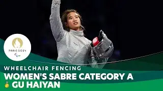 ⚡ Gu Haiyan’s Gold Medal Triumph in Women's Sabre A #Paris2024