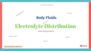 Electrolyte Distribution // Body Fluids//Fluid Compartments