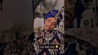 Mahid Niyazi's wedding look | Parth Samthaan on the sets of Seher Hone Ko Hai #parthsamthaan #shorts