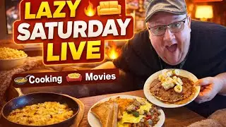 🍳🛋️ Lazy Saturday Hangout LIVE &mdash; Cooking, Movies & Just Vibing 😌🔥