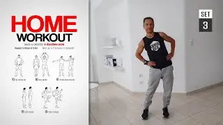 Home Workout by #DAREBEE No-equipment Home Fitness