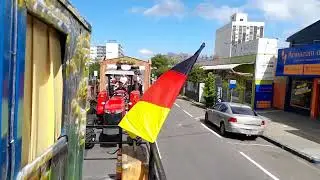 Deslocamento para o primeiro desfile da 40* Oktoberfest de Santa Cruz do Sul #2!