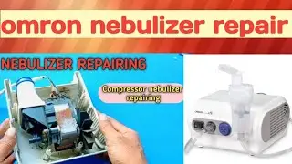 Nebulizer repair | No Air Nebulizer machine | How to use Nebulizer | Fog Maker Machine Repair