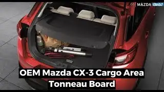 2016-2019 OEM Mazda CX-3 Cargo Area Tonneau Board |  D10E-68-310-02