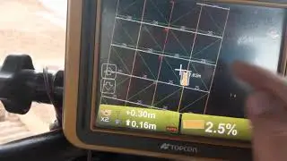 Создание поверхности из точек Topcon 3D GNNS