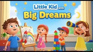 A Little Kid with a Big Dream 🌈 | Never Give Up | Kids Story