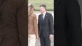 Trump and first lady Melania leave the UK after second state visit