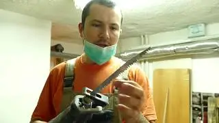 Рязане на стена от итонг със саблен трион