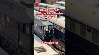 Die neue Tillig Ludmilla mit ESU Sound und Lichtspielerei BR 241 EBS #modeltrains
