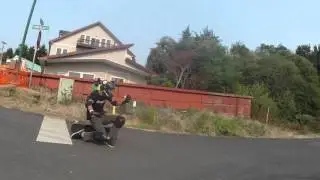 Cathlamet Crashes - Skateboarding and Longboarding Crash Compilation