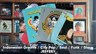 JEFFERY - Indonesian Groove,City Pop,Soul,Funk,AOR Vinyl set OG only