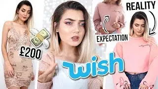 I SPENT £200 ON WISH APP CLOTHING... I WISH I DIDN'T!