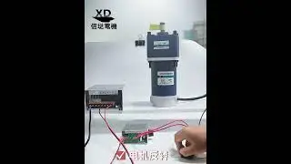 6D300 12V/24V DC reduction motor 300W high torque speed regulate#electricmotor #machine #motor #tool