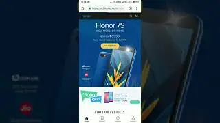 Honor 7s Rs: 1 sale on 2nd October 2018