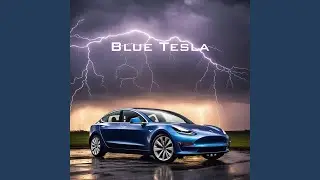 Blue Tesla