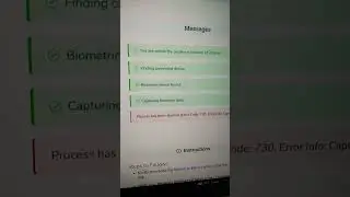 Digipay Web Problem - Process has been aborted ( Error Code: 730, Error Info: Capture Failed)