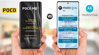 Poco M8 5G vs Moto G96 5G II Full Comparison
