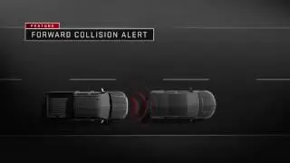 GMC Sierra Technology  Forward Collision Alert & Lane Departure Warning