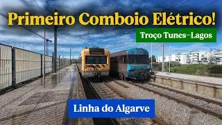 Primeiro comboio elétrico até Lagos + Novo Viaduto de Portimão (em Colaboração com TrainsPT)