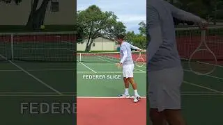 Federer vs Djokovic Backhand Slice