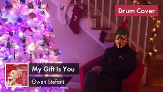 Mr. Masked Drummer - Gwen Stefani - My Gift Is You (Drum Cover)