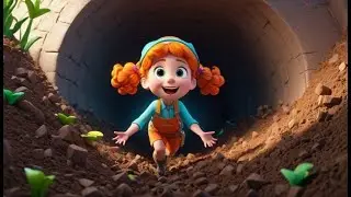 Molly Mole Digs a Tunnel | Fun Digging Song for Kids | Nursery Rhymes in English