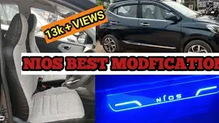 GRAND I -10  NIOS BEST ACCESSORIES||SEAT CIVERS||SCUFF PLATES