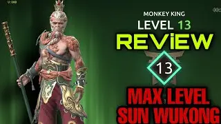 THE GREAT SAGE SKiN MONKEY KiNG LEVEL 13 REViEW | MAX LEVEL SUN WUKONG - Shadow Fight Arena
