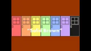 Colorblocks Cartoons - Episode 26: Solid Brown