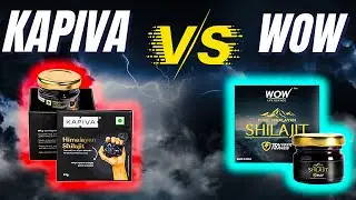 Battle of the Shilajit : Kapiva Shilajit vs Wow Shilajit- Which One is Better?